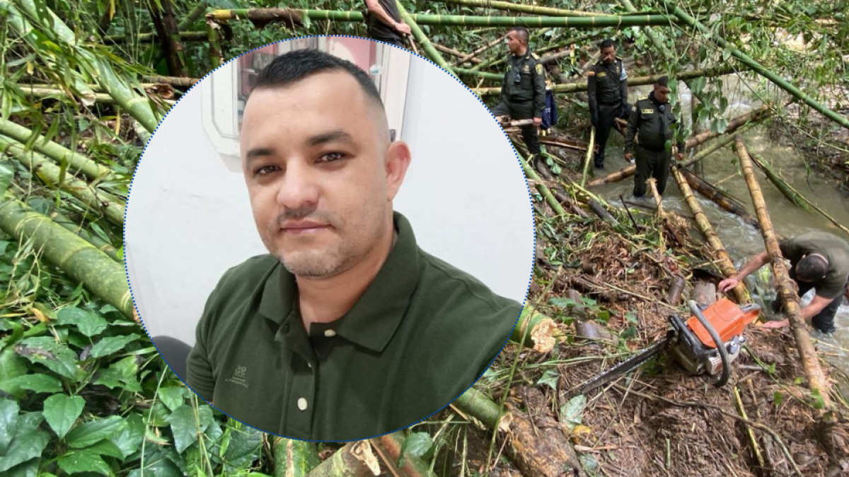 No Aparece Policía Arrastrado por la Quebrada y Crece Alerta por lluvias en Caldas