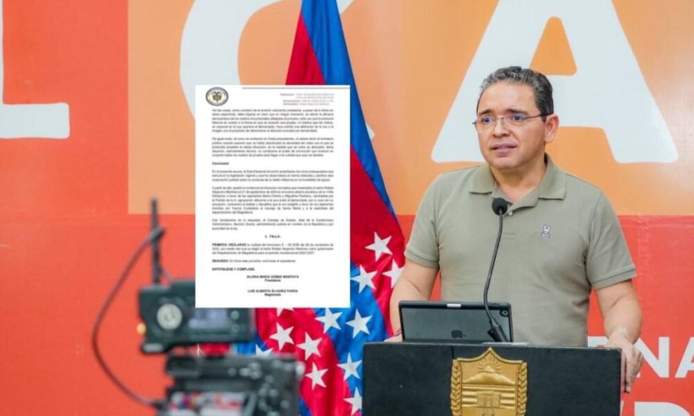 Rafael Martínez Tras Fallo del Consejo de Estado