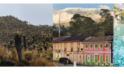 Río de Agua Termal, Vista Al Nevado, Cascada, Cafés Especiales y Más