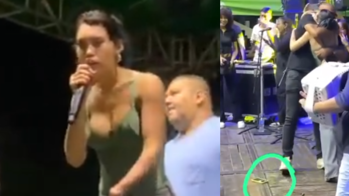 El Incomodo Episodio en Concierto de Ana del Castillo en Purísima, Córdoba, Por Supuesto Robo de Su Celular