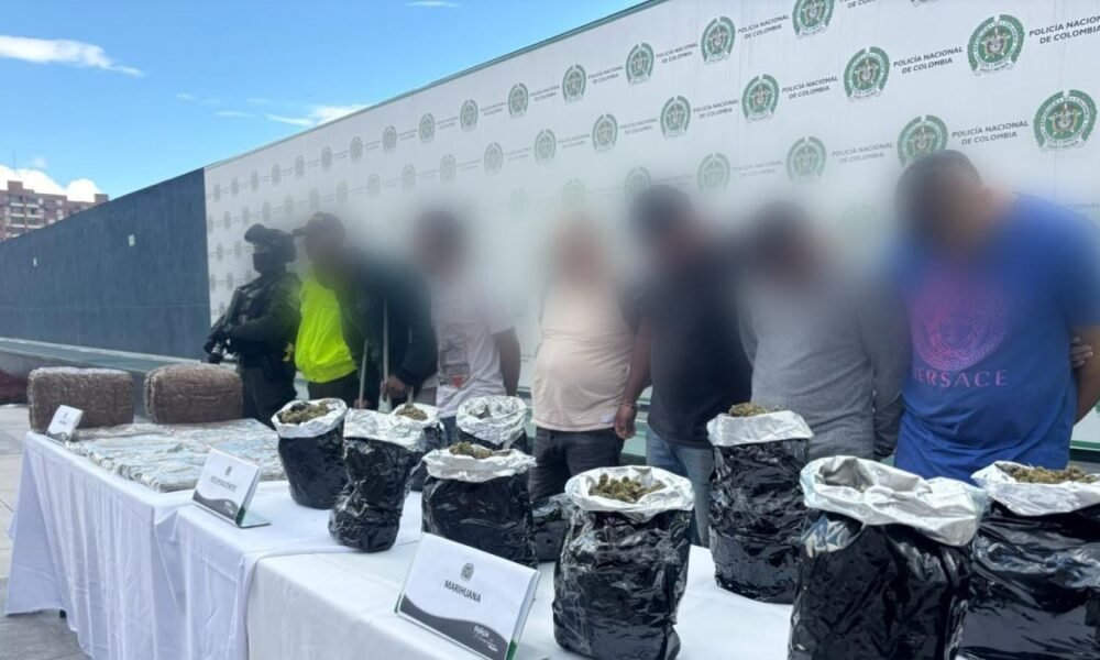 Bogotá es el Epicentro de la Marihuana en Colombia: Incautaciones lo Develan.