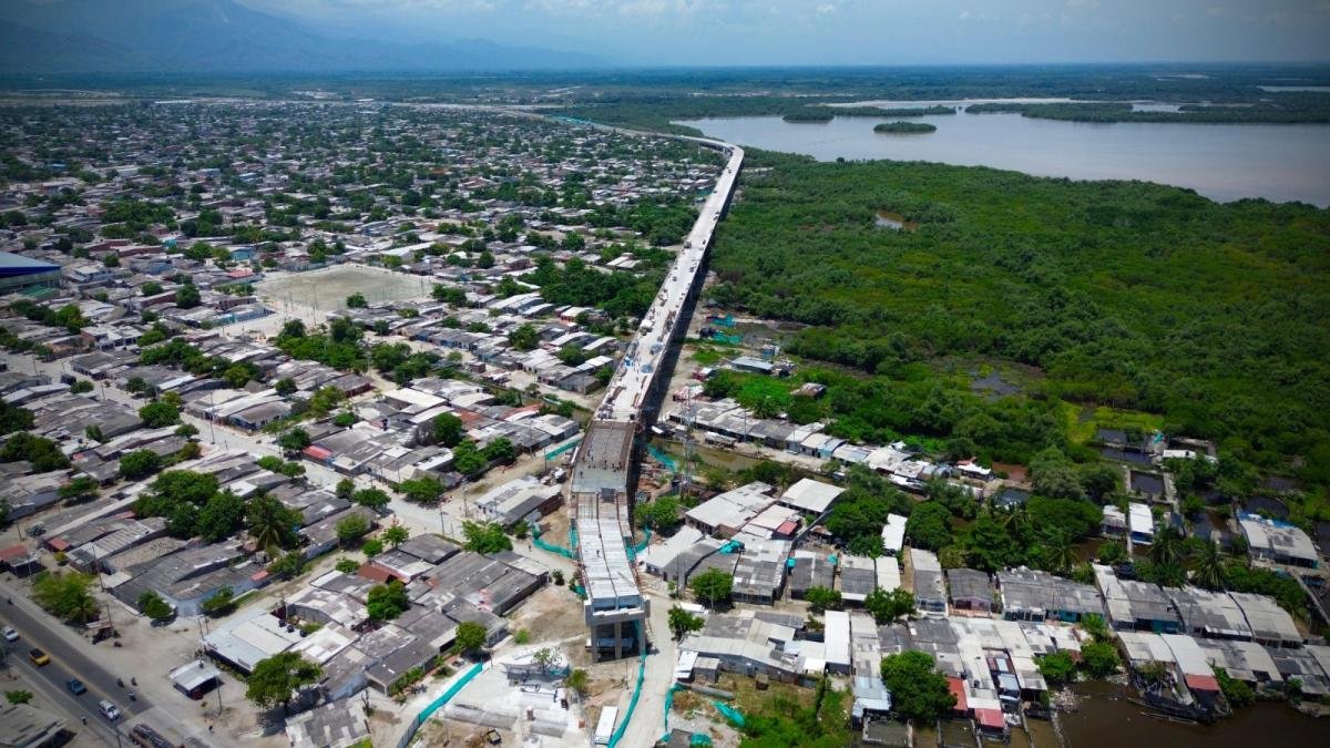 La Variante de Ciénaga Alcanza El 90 % de Avance y Promete Transformar La Movilidad en el Caribe Colombiano