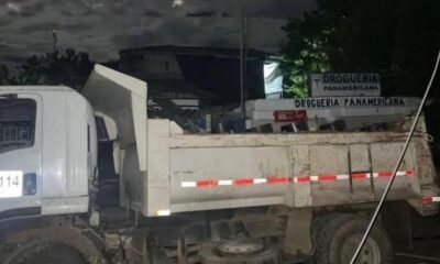 Volqueta Bomba Contra Subestacia de Policía en Zona de El Patía, Cauca; heno cuatro civiles heridos