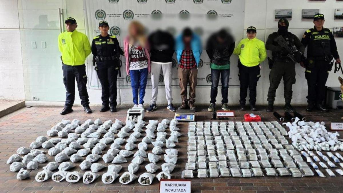 Incautan 13.000 DOSIS DE MARIHUANA, BASE DE COCA Y BAZUCO EN Cuatro Casas de Ciudad Bolívar, Sur de Bogotá