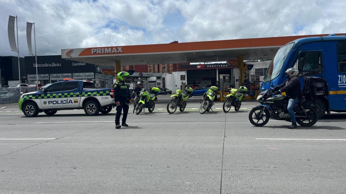 Así FuncionA El Plan 'Avispa', estrategia para Capturar Delincuentes en Semáferos de Las Principales Vías de Bogotá