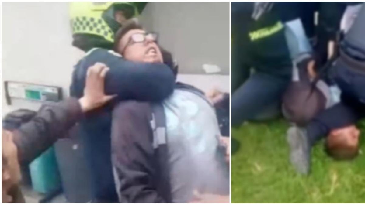 Joven Denuncia Que Fue Vícima de Agresión por parte de Policías en Sur de Bogutá: 'Me empuja y me asfixia'