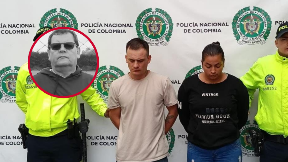 Esta es la Pareja Capturada Por El Asesinato de Édgar Páez, Presidente del Club Tigres de Bogotá, Tras Ocho Meses