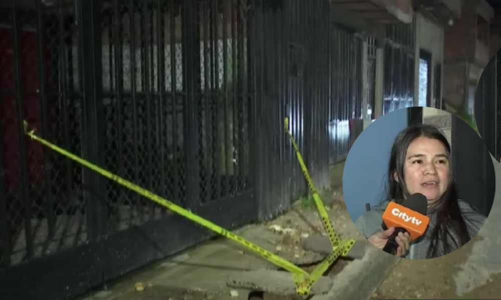 Caos en el Sur de Bogotá por la Ruptura de Un tubo de Agua: Destrozó El Andén, Techos y Afectó 4 Casas