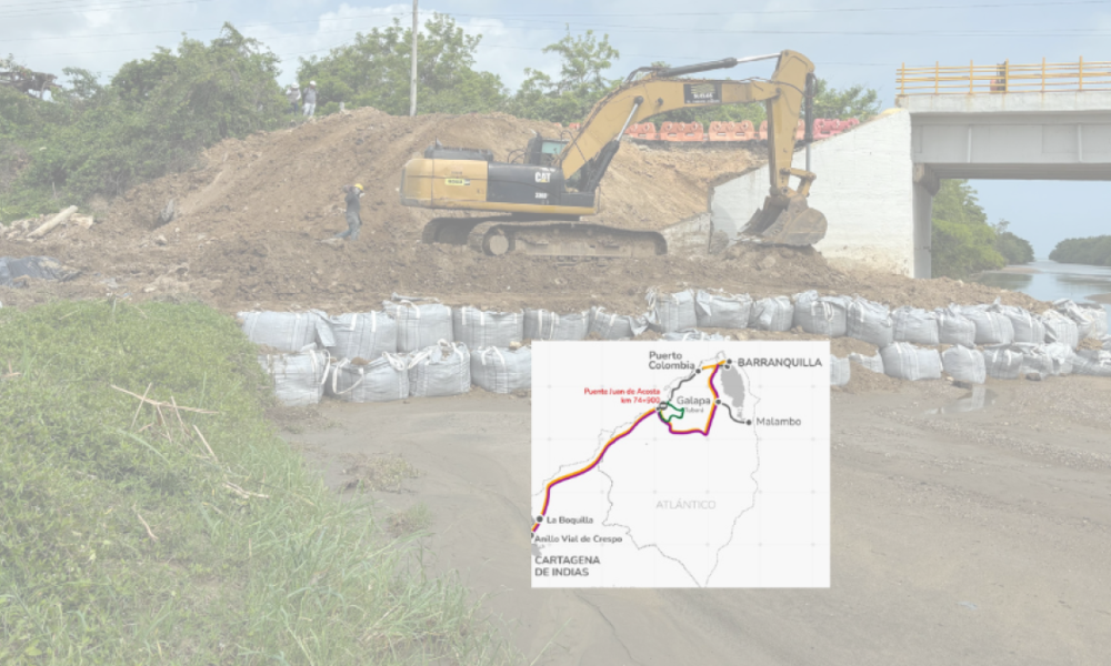 Tres Frentes de Trabajo Atienden El Tramo Afecado; en 15 Días Abren El Paso