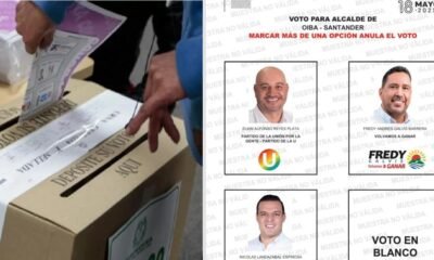 Exalcalde Anulado Está en Cartón y Puede Ganar