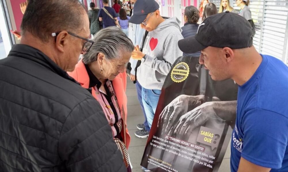La zona t de bogotá lidera jornada contra la explotación infantil en el turismo