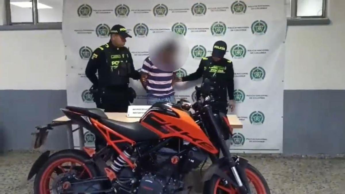 Salió de la Cárcel y Volvió un robar motos en bogotá