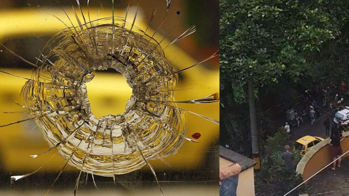 Intento de Hiro un bancario correponsal en terminó en balacera