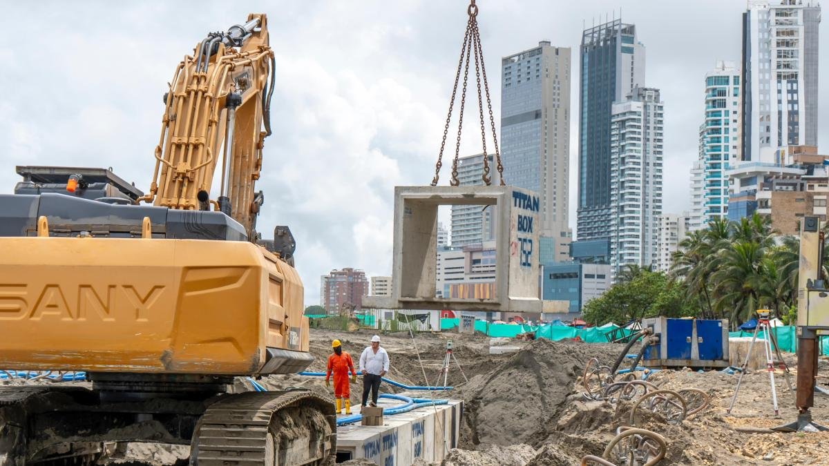 Las Obras de Protección Costera de Bocagrande Culminaría en Diciembre Próximo, Promete Alcalde