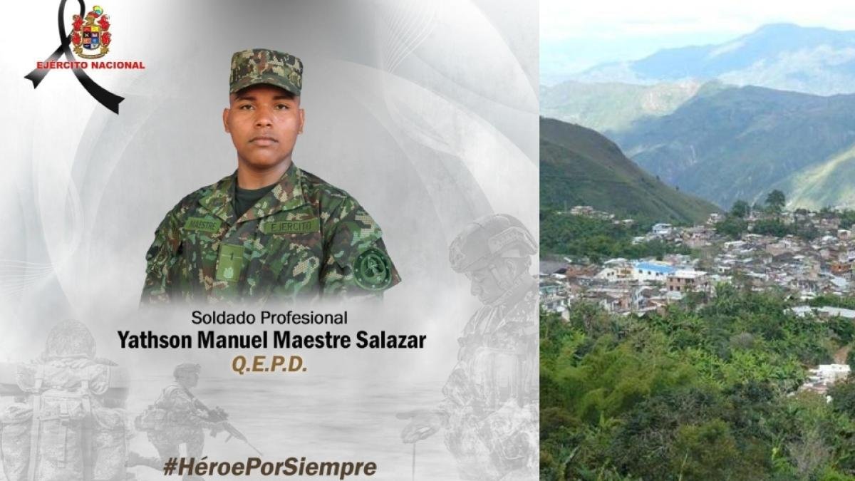 ASESINAN A UN SOLDADO EN MEDIO DE ENFRENTAMIENTO Entre Ejército y Disidencias de 'Mordisco' en Nariño
