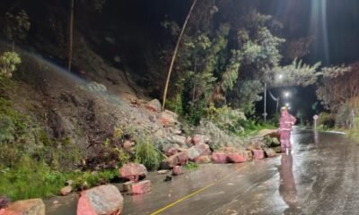 Lluvias en Cundinamarca Provocan Graves Deslizamientos en Vía Tabio
