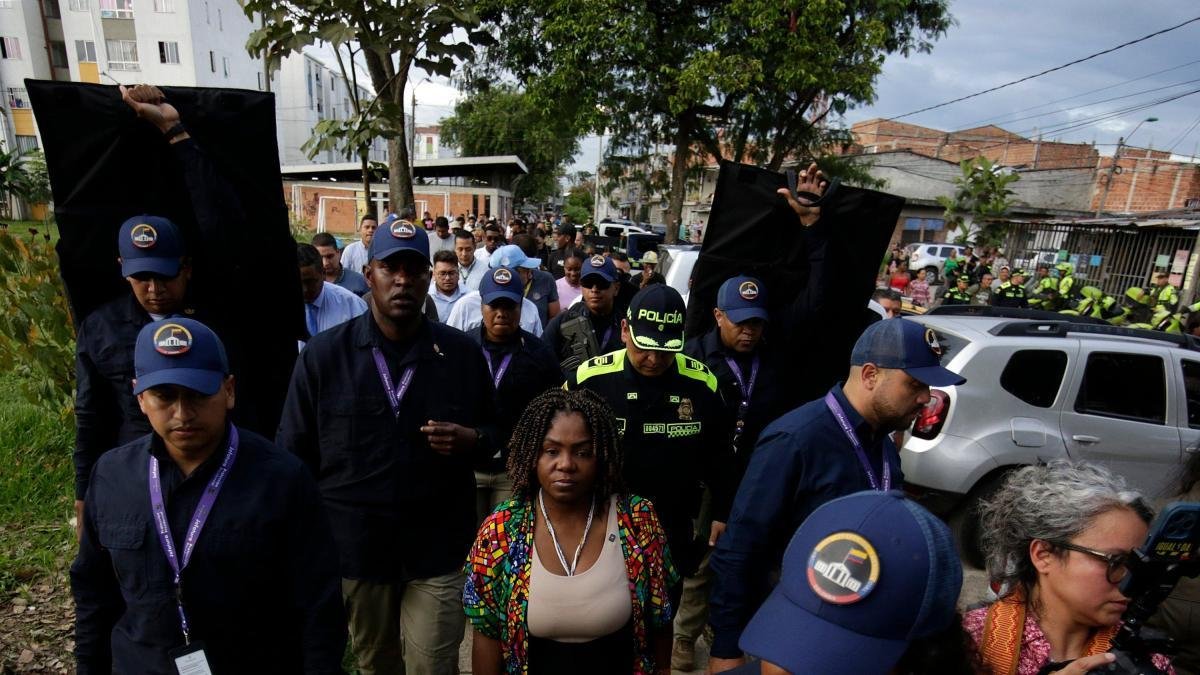 vicepresidenta Francia Márquez, En Zona de Atentado en Cali