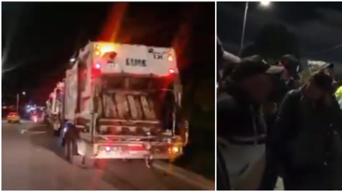 Habitantes en el Sur de Bogotá Bloqueo El Ingeso y Salida del Relleno Sanitario de Doña Juana