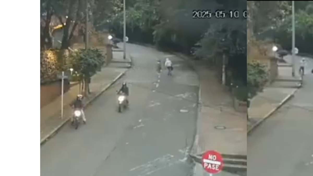 Lo Alcanzaron y Golpearon; El Atraco Quedó en video