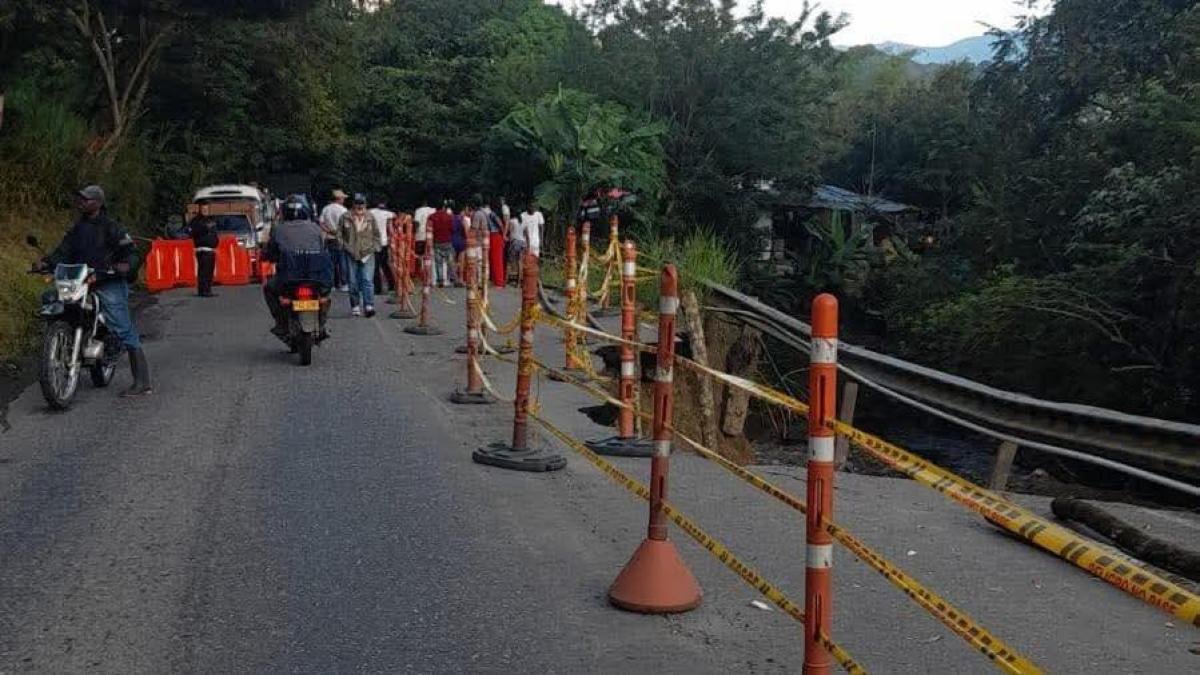Protestan por El Mal Estado de Carreteras Terciarias
