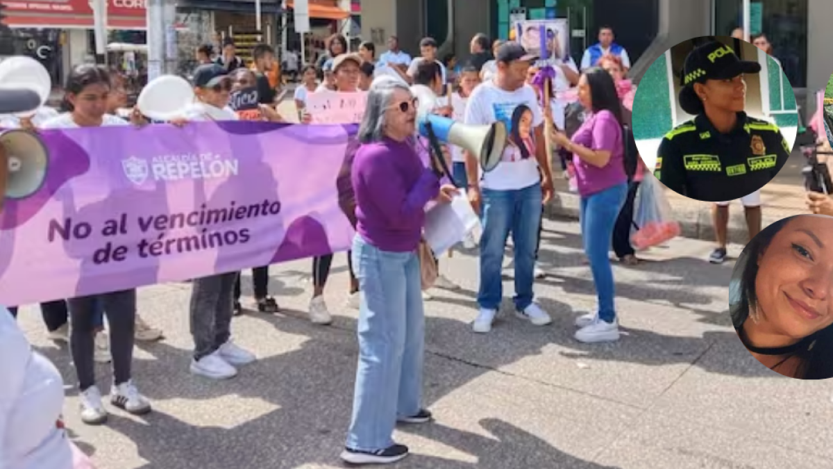 Familiares de Mujeres asesinadas y desaparecidas exigen justicia frente a la fiscalía en Barranquilla