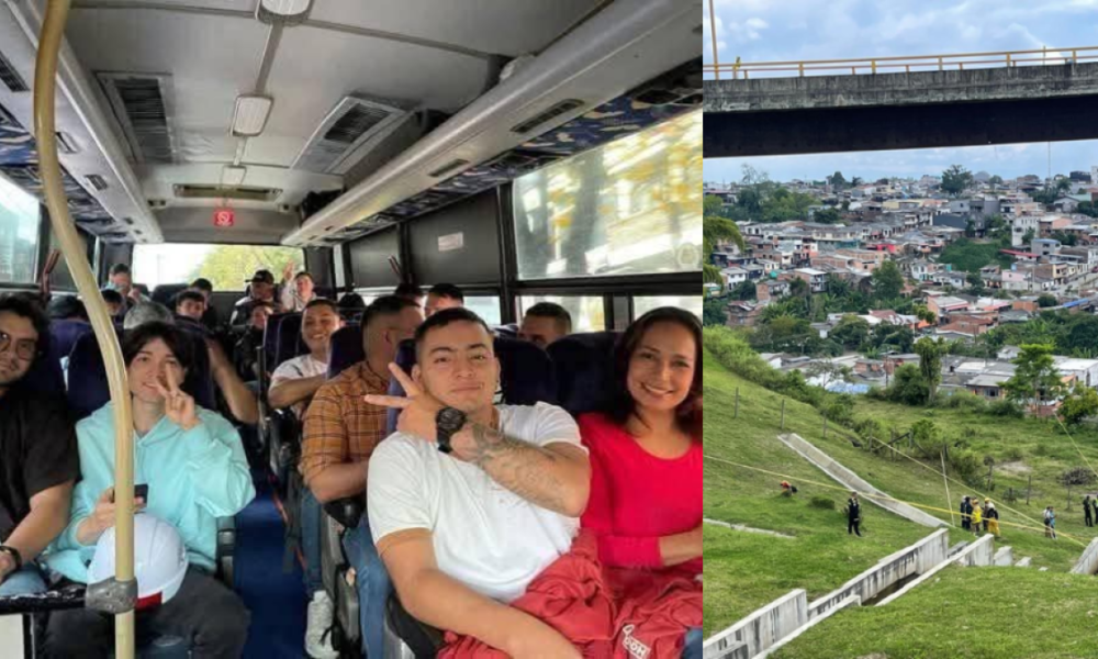 'Alcanzó a Agarrar a Otra Persona Que Iba A Salir Volando'