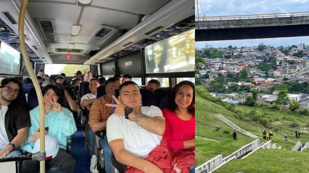 'Alcanzó a Agarrar a Otra Persona Que Iba A Salir Volando'