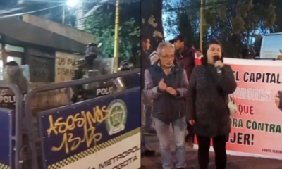 Protestan por Muerte de Mujer que recibió disparo en operativo de la policía en bogotá; ¿Qé Dice La Institució?