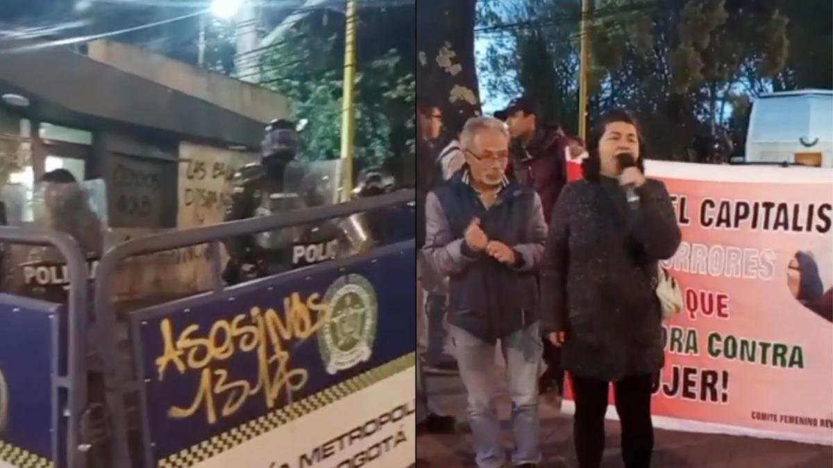 Protestan por Muerte de Mujer que recibió disparo en operativo de la policía en bogotá; ¿Qé Dice La Institució?