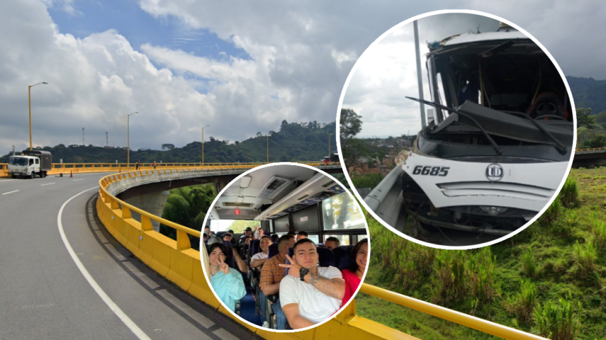La premonitoria pregunta que hizo estudiantte fallecido en accidente de autobús en Calarcá antes del Choque Con Puente
