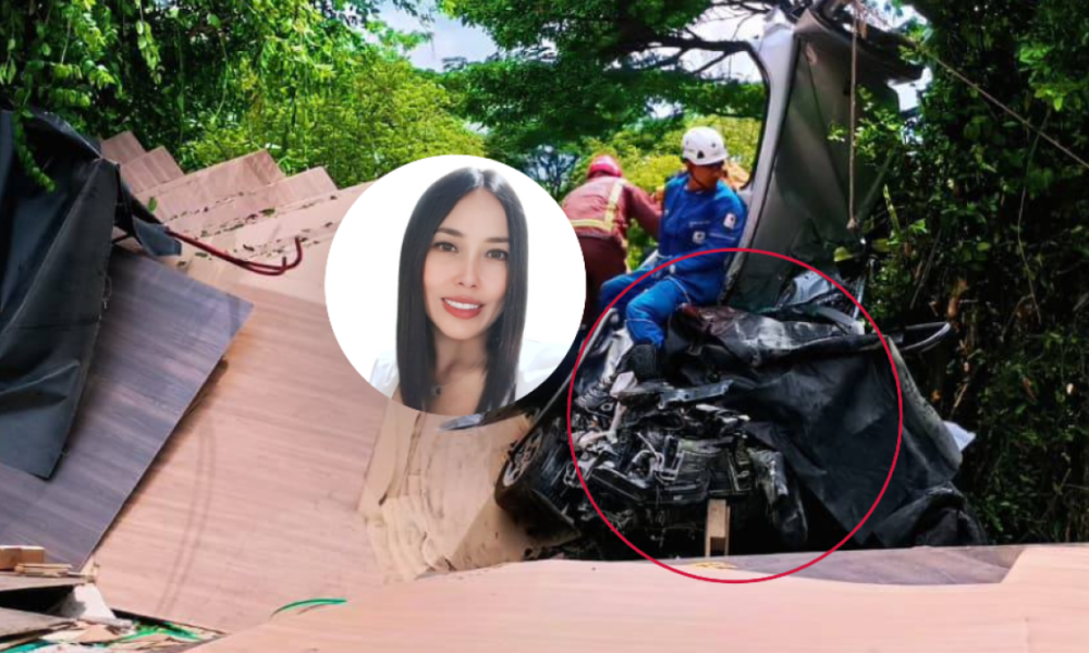 Madre e hija Murieron en otro accidente en vías de quindi; El Carro de la Familia Quedó Totalmento Destroozado