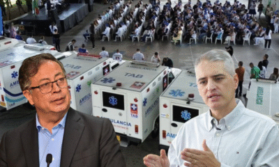 La Verdad Derrás de la Pelea Entre Presidente Gustavo Petro y Gobernador de Antioquia por Entrega de 23 Ambulancias