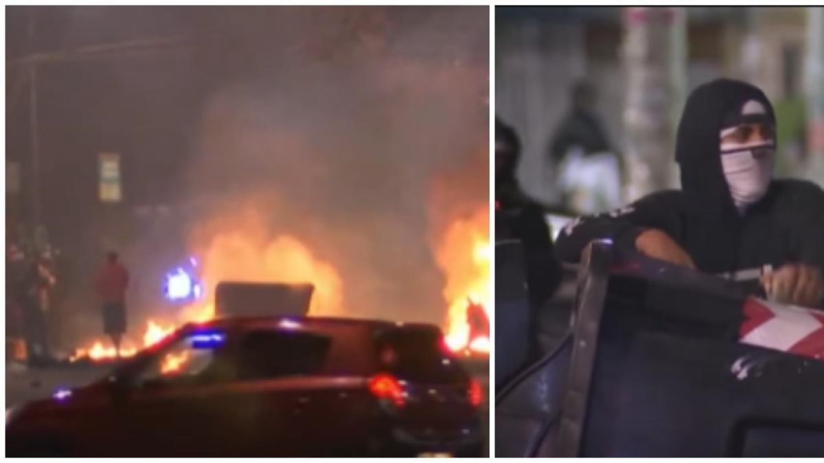 En im ágenes | NOCHE DE ENTERTIGIOS EN BOGOTÁ: Movilizaciones en Suba y Usaquén Terminaron en desmanes