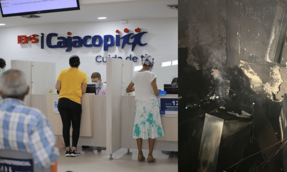 Hombre Prendió Fuego A Sede de Eps en Maicao, La Guajira, Por Supuesta Falta de Atención A Su Hijo: Habla Cajacopi