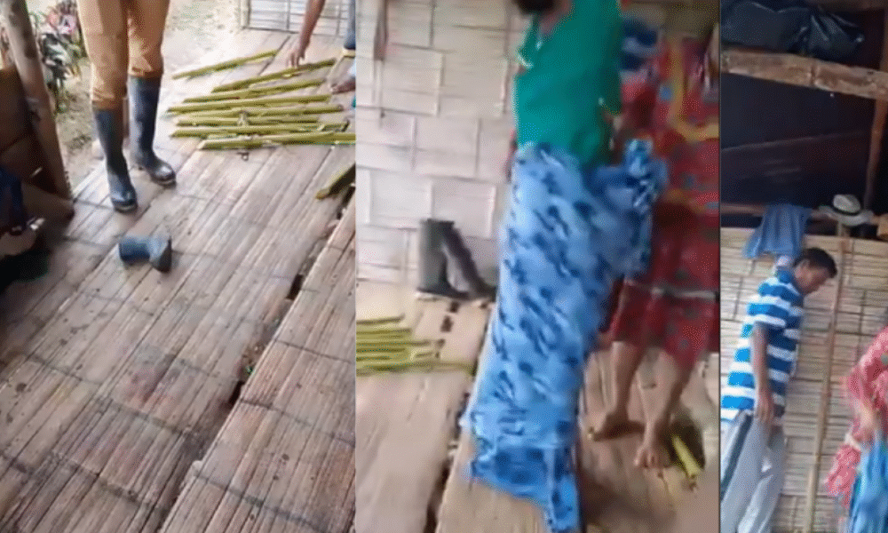 La Ataron de Manos Al Techo y La Golpearon Sin César