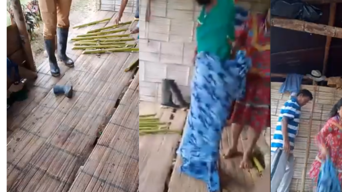 La Ataron de Manos Al Techo y La Golpearon Sin César