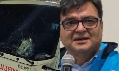 Manifestantes Impiden Trasslado de Paciente