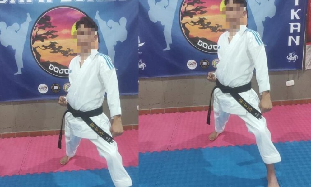 Niño promesa del karate colombiano fue brutalmento agredido tras robo del celular en bucaramanga: perdió un riñón