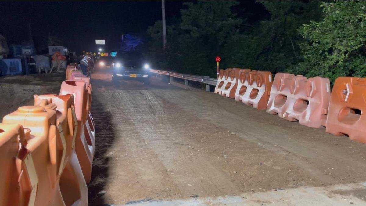 Habilitan Carril en Doble Sentido la Vía Cartagena - Barranquilla Con Paso alternado en el Puente de Juan de Acosta