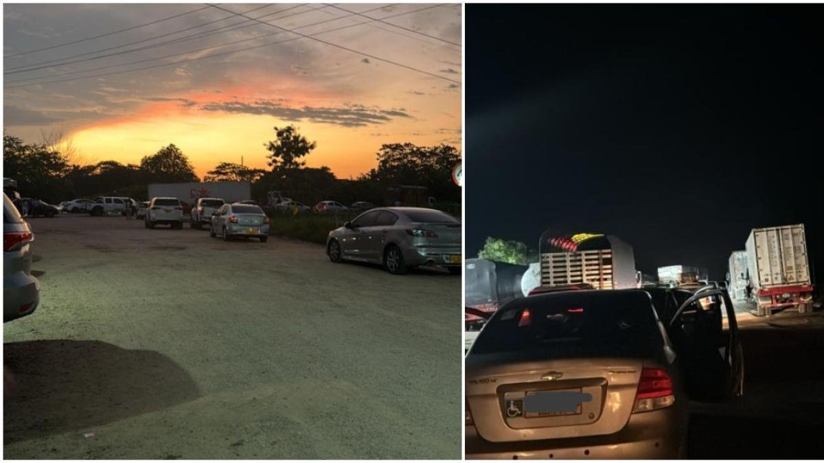 Campesinos de la Sierra Nevada Bloquea La Troncal del Oriente y Genera Caos Entre el Caribe e El Interior del País