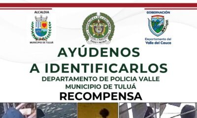 Ellos Serí LOS Hombres de 'la Inmaculada' que Generaron Terror en Tuluá; Autoridadas desactivaron una granada