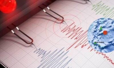 TEMBLOR DE 5.0 PROCHOS SE REGISTRA HOY 6 de Junio ​​Cerca de San Andrés y Providencia; Epicentro y más detalla
