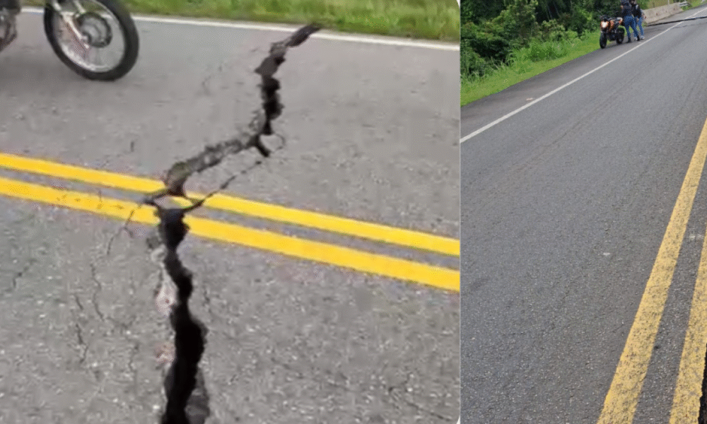Temblor en Colombia: SE Informe Enorme Grieta en la Vía Villavicencio