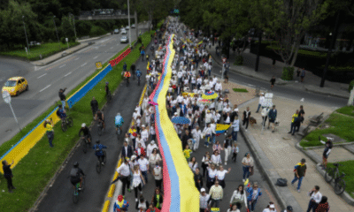 Marchas en Todo El País Tras atentado contra Miguel Uribe Turbay