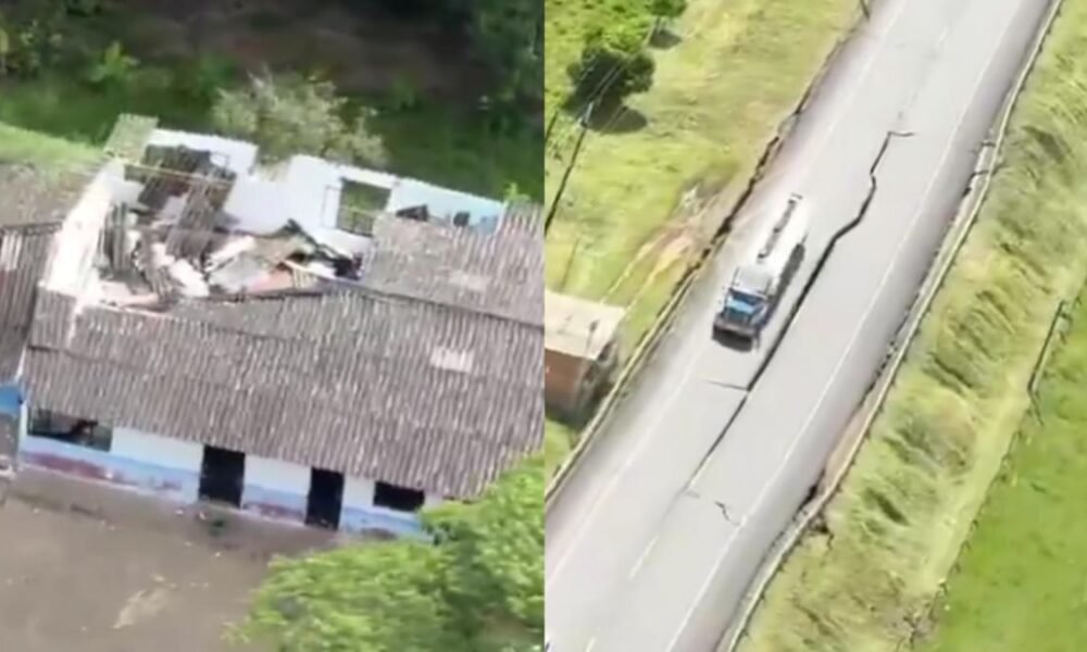 VIDEO DESDE EL AIRE MUESTRA LA MAGNITUD DE LA DESTRUCCIÓN EN PARATEBUENO