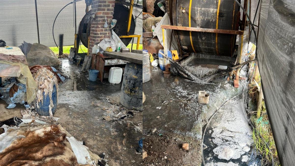 Curtiembres en la Mira de la Car por Vértimento Ilegal en ríos, Van Más de 20 Operaciones y SEIS SUSPENSIONES
