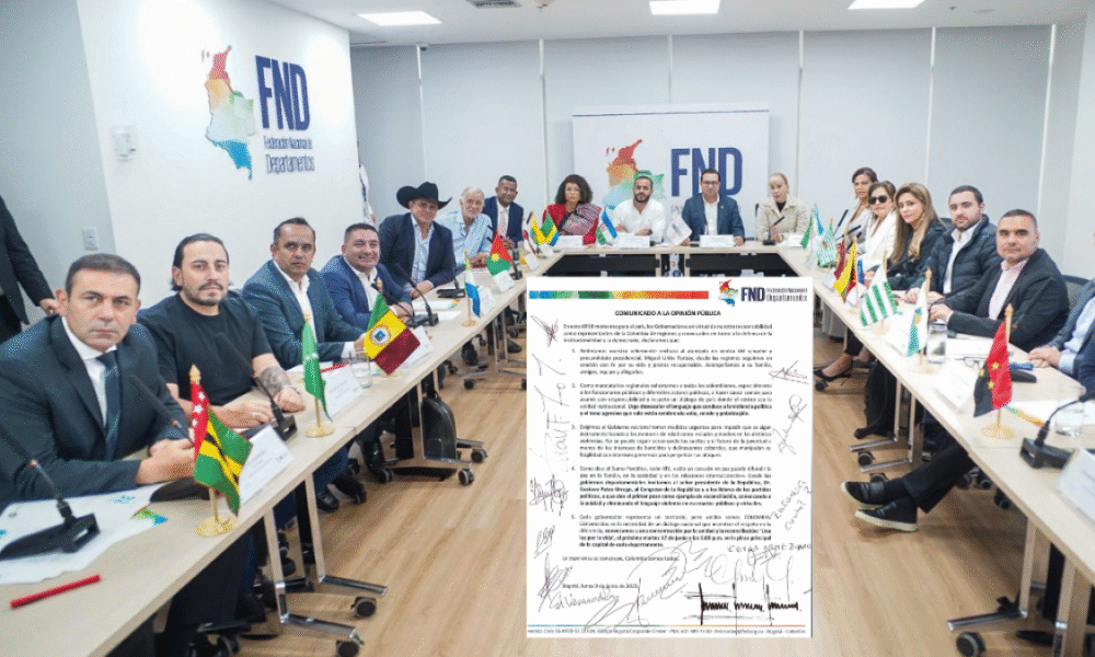 Gobernadores Rechazan Atentado Contra Miguel Uribe Y Convocan a la Unidad Nacional