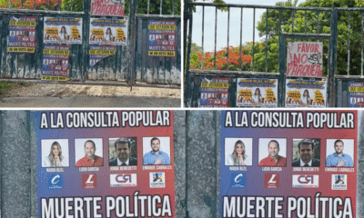 Mensajes de 'Muerte Política' Contra Senadores que Votaron no a la Consulta Popular