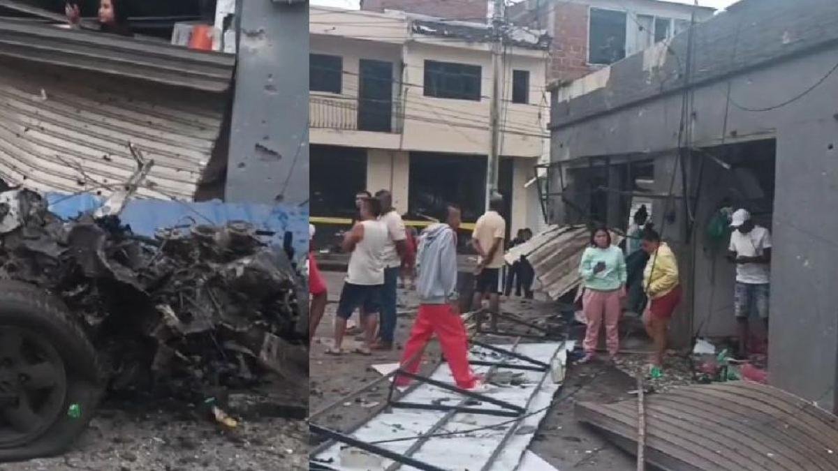Carrosbomba en cauca, cilindros en vía cali-palmira y explosión en Buenaventura