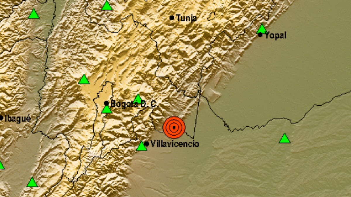 Dos Nueva réplicas en Cundinamarca por Sismo de 8 de Junio; Ambas Mayores A 3 Puntos